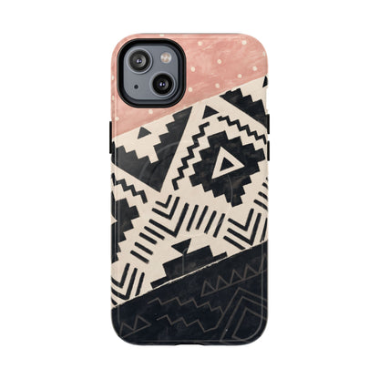 Blush Aztec Magnetic Case