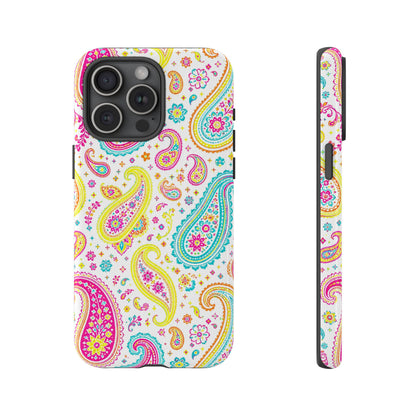 Neon Paisley Tough Case