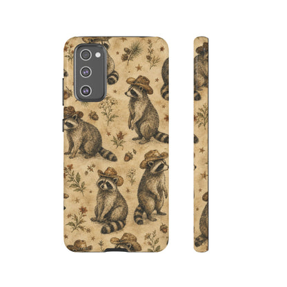 Painted Raccoon Tough Case