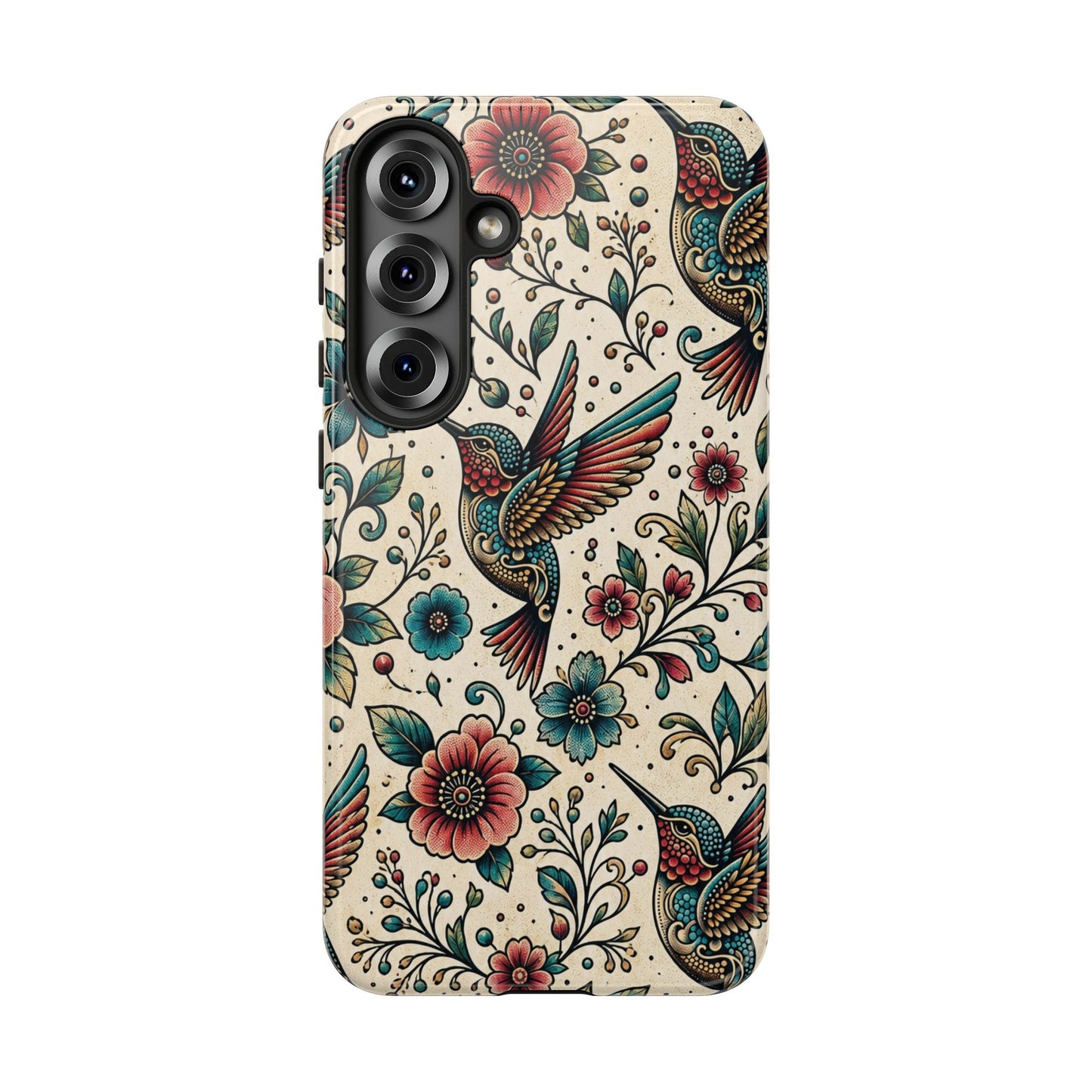 Retro Hummingbird Tough Case