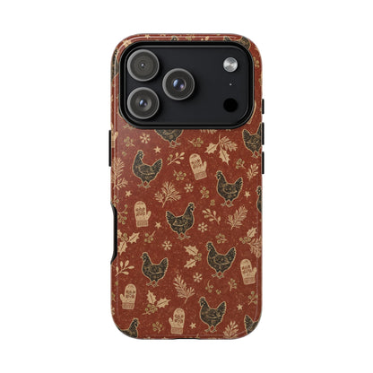 Christmas Hens Tough Case