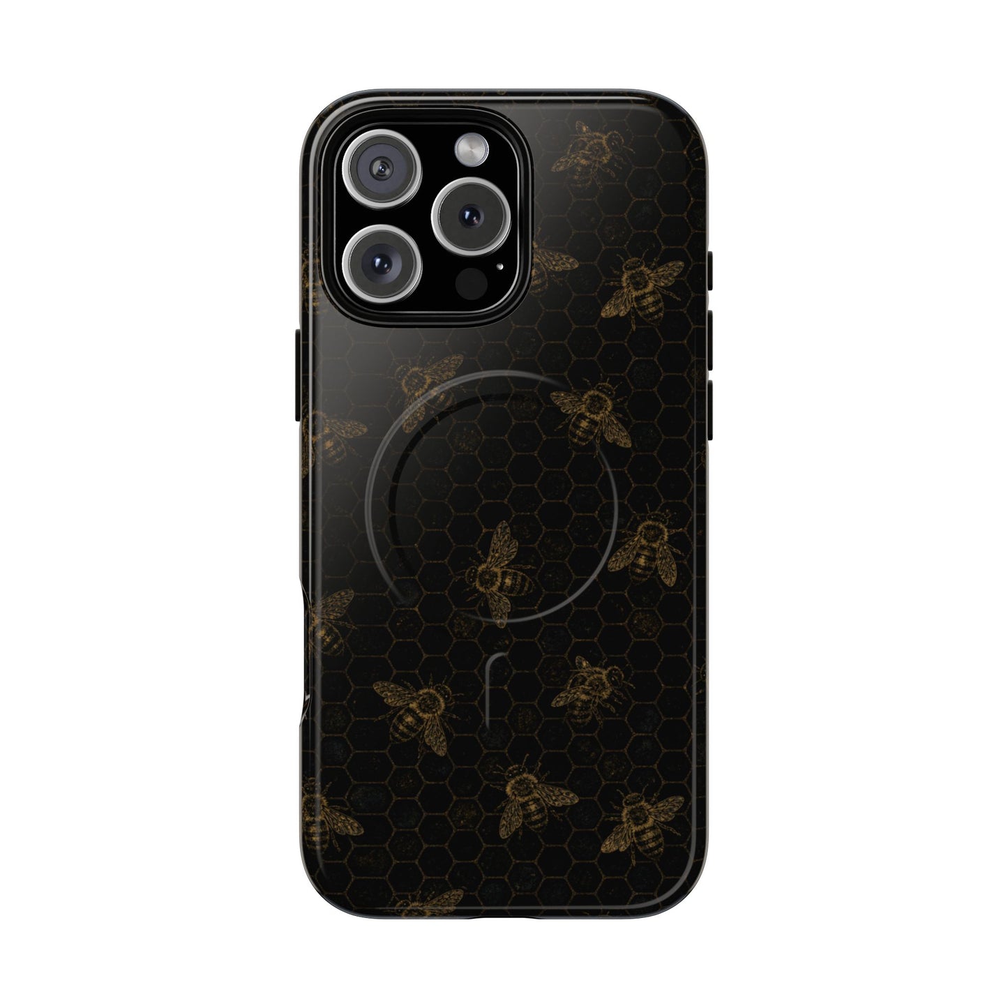 Dark Honeycomb Magnetic Case