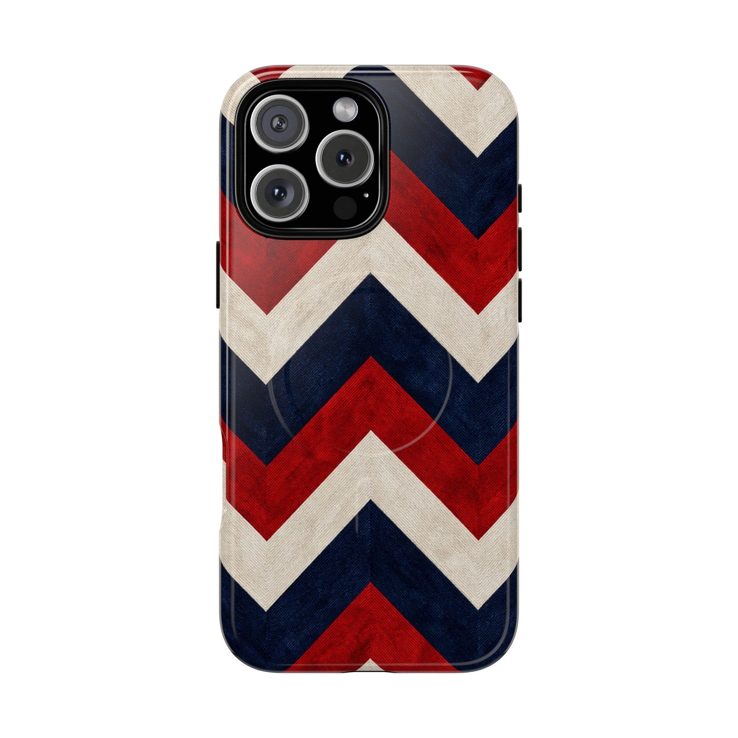 Patriotic Chevron Magnetic Case