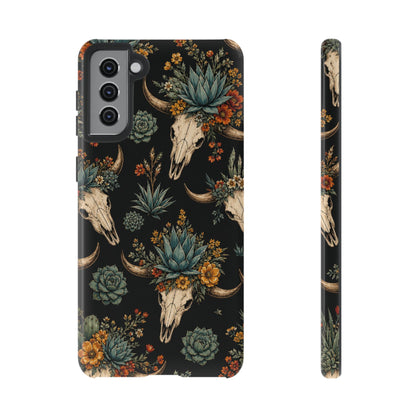 Desert Bloom Skull Tough Case