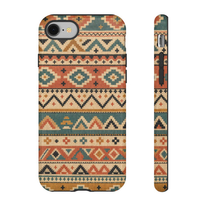 Stacked Aztec Tough Case