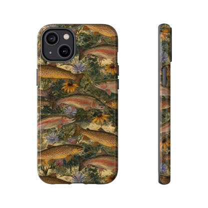 Floral Trout Tough Case