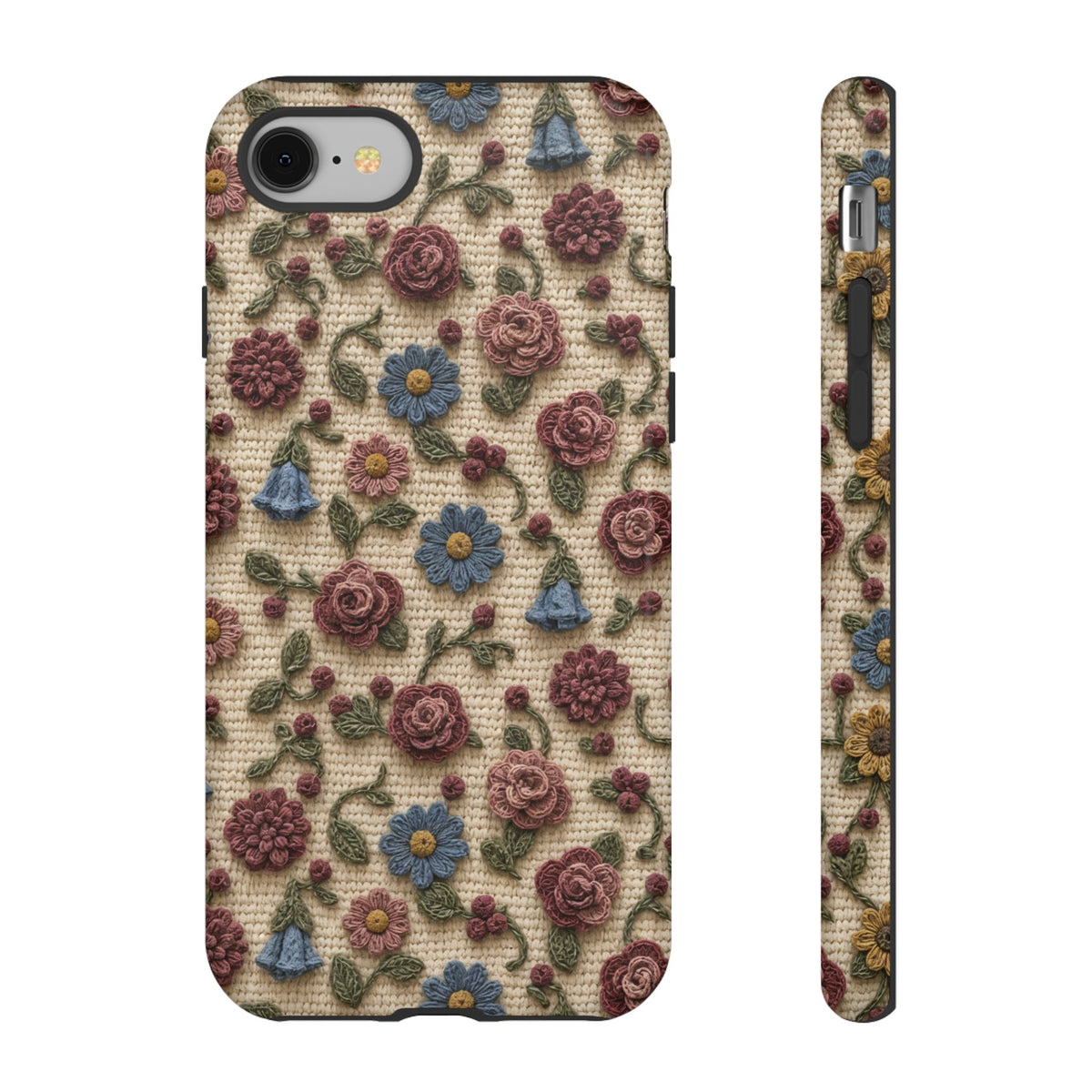Crochet Flower Garden Tough Case