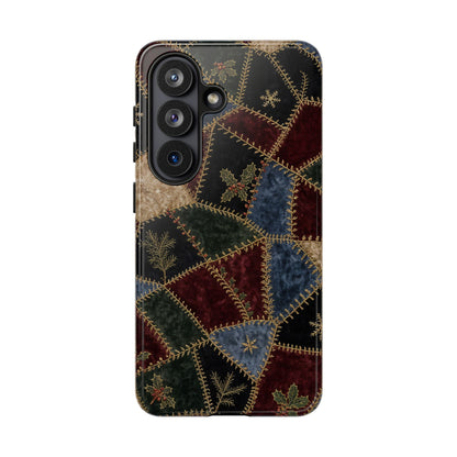 Winter Crazy Quilt Tough Case