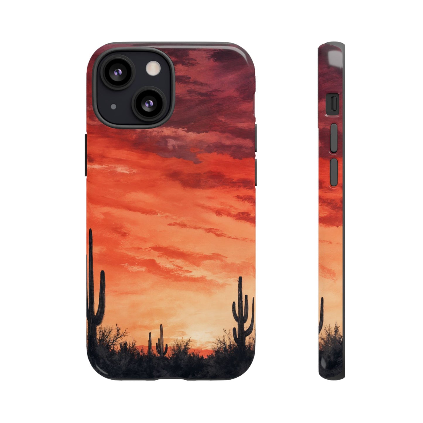 Desert Sunset Swaths Tough Case