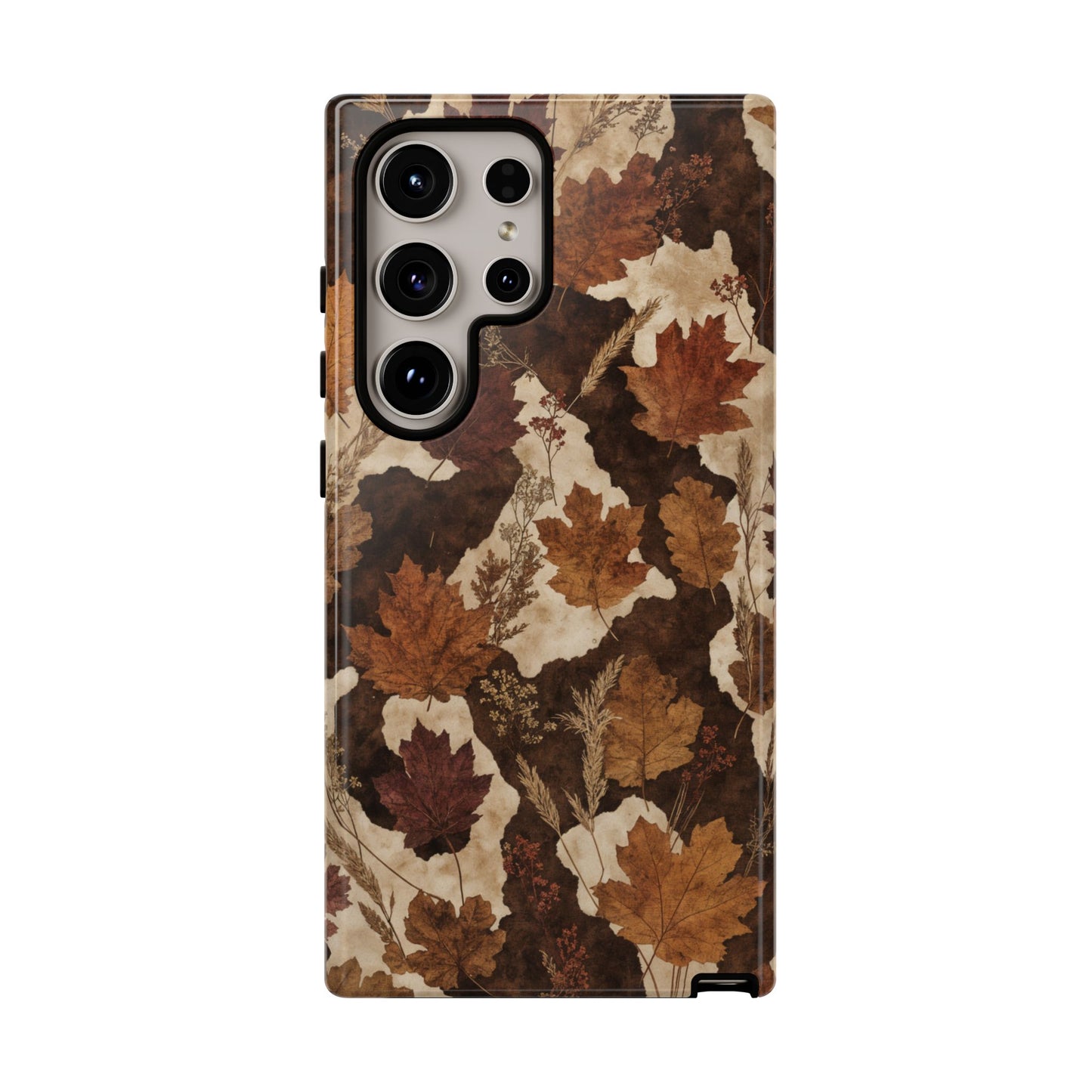 Autumn Cowhide Tough Case
