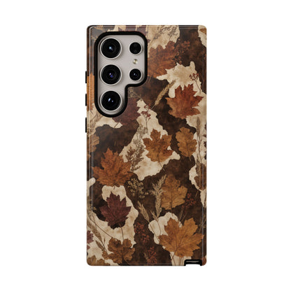 Autumn Cowhide Tough Case