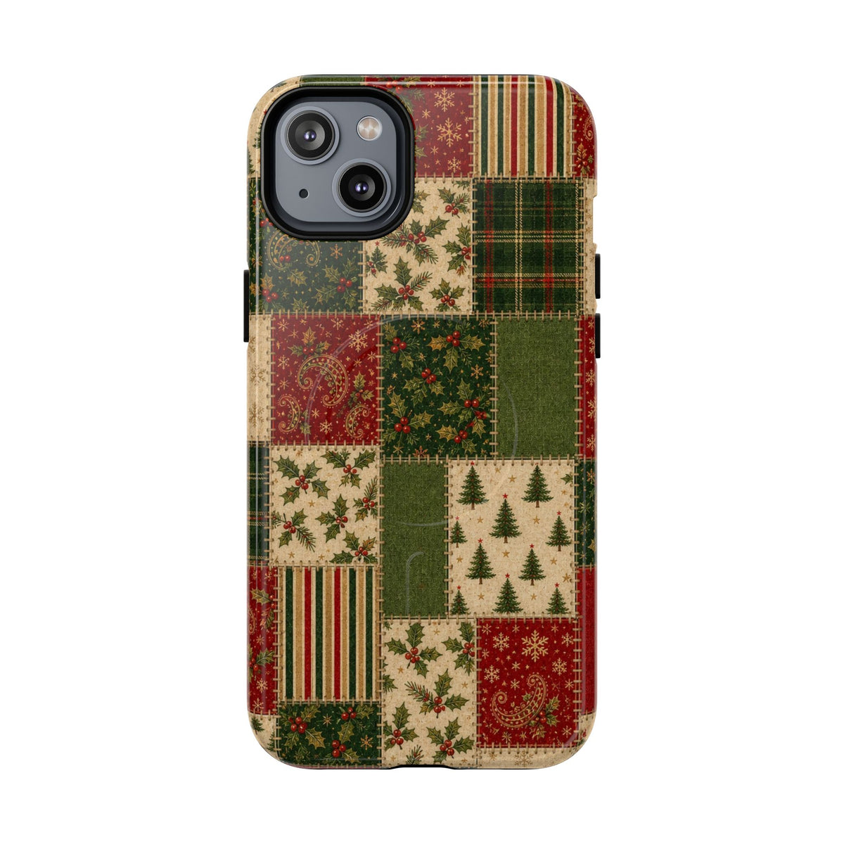 Holiday Patchwork Magnetic Case