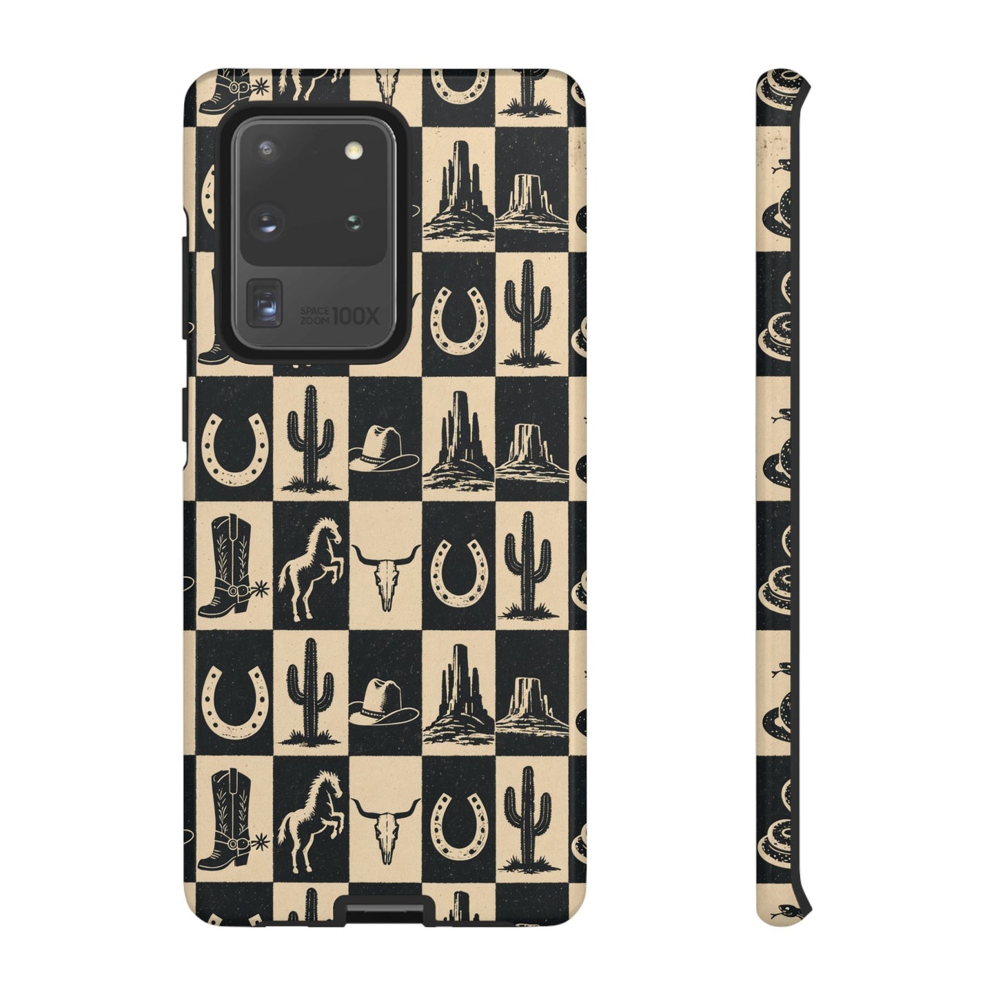 Western Checkerboard Tough Case