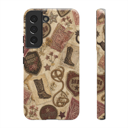 Cowgirl Collage Tough Case