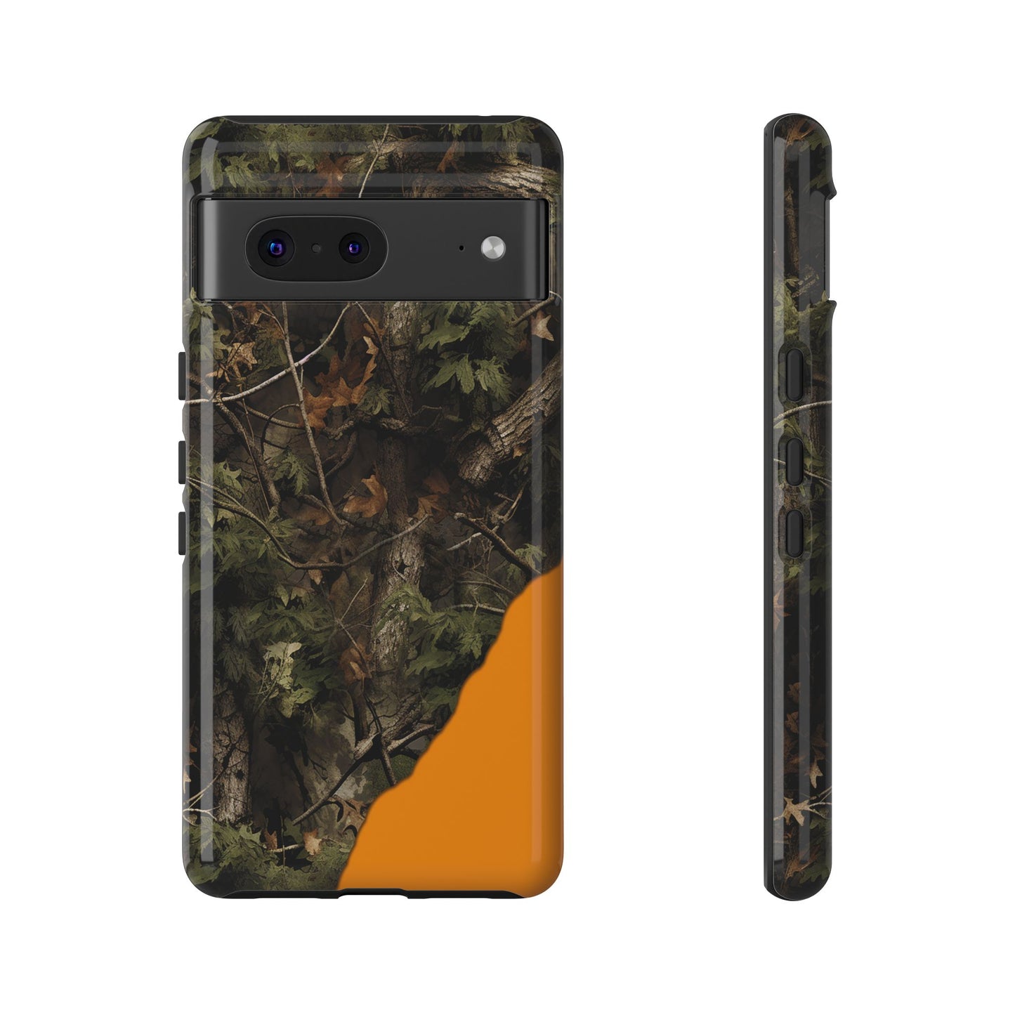 Torn Camo Orange Tough Case