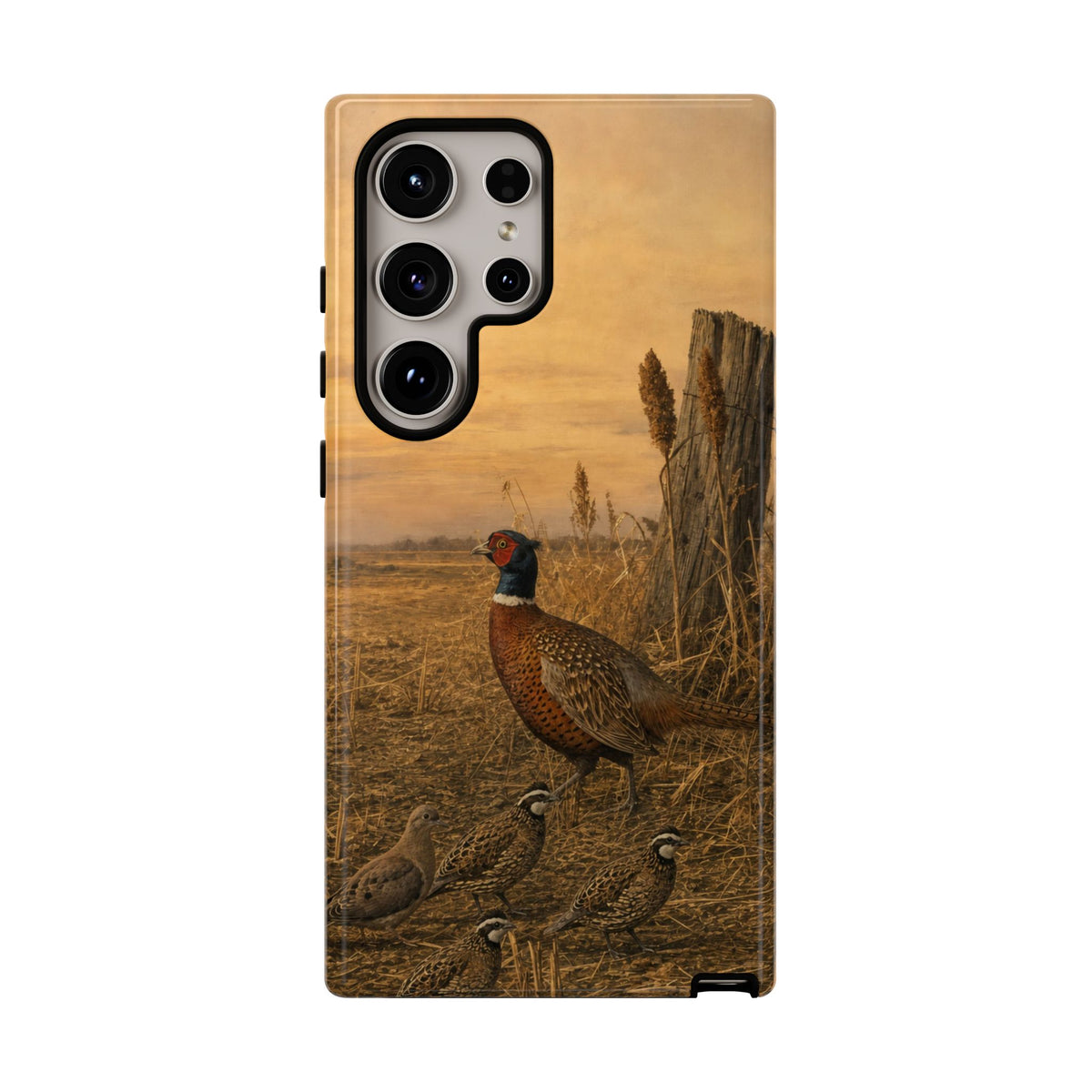 Pheasant Sunset Tough Case