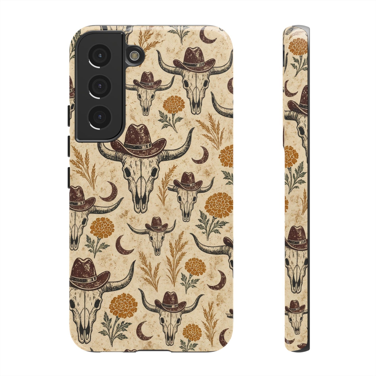 Marigold Skull Tough Case