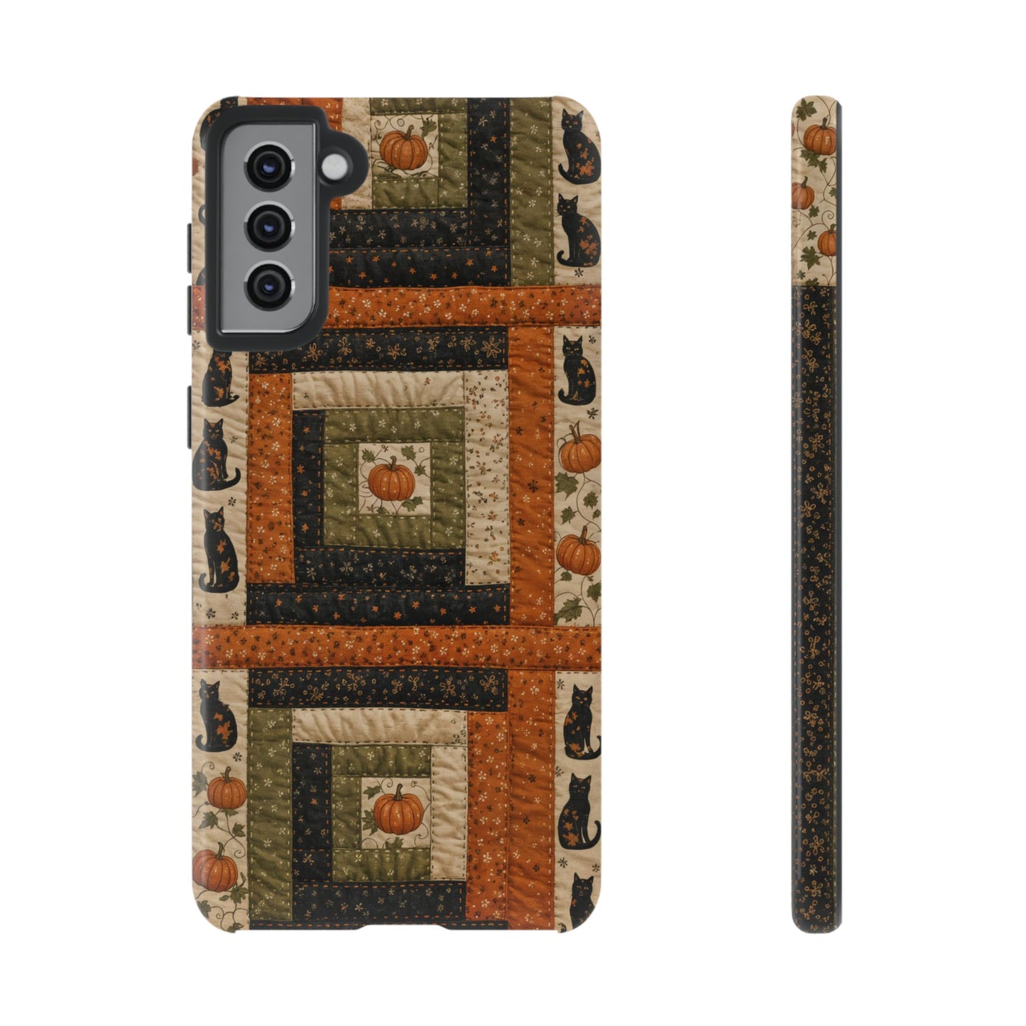 Halloween Quilt Tough Case