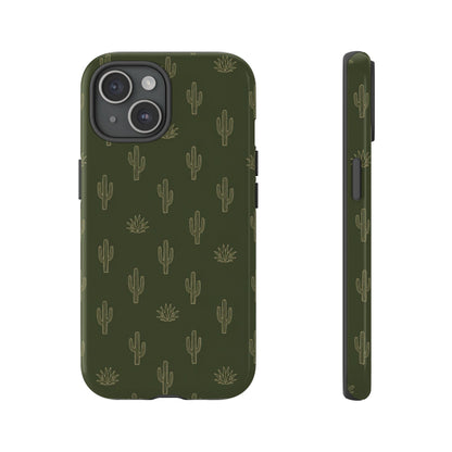 Green Cactus Tough Case
