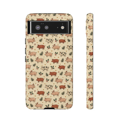 Santa Pigs Tough Case