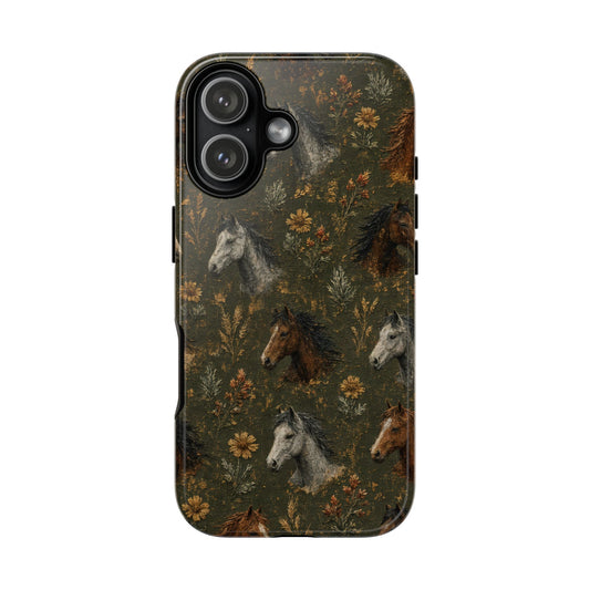 Autumn Horses Tough Case