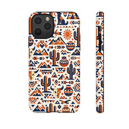 Southwest Tribal Orange Tough Case
