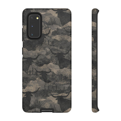 Camo Longhorns Tough Case