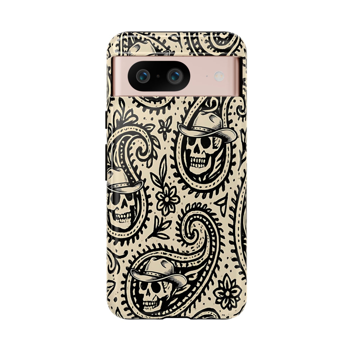 Cowboy Skull Paisley Tough Case