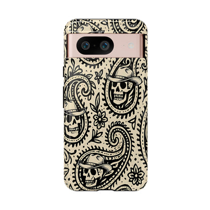 Cowboy Skull Paisley Tough Case