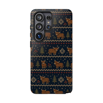 Highland Cow Sweater Tough Case