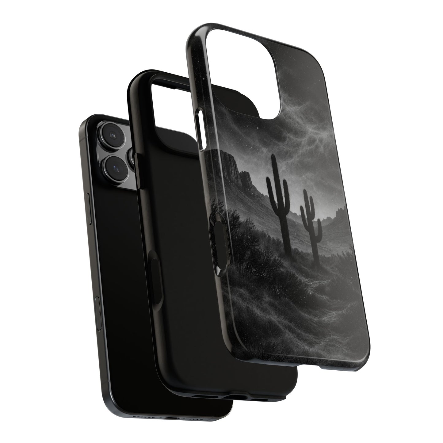 Western Noir Cacti Tough Case