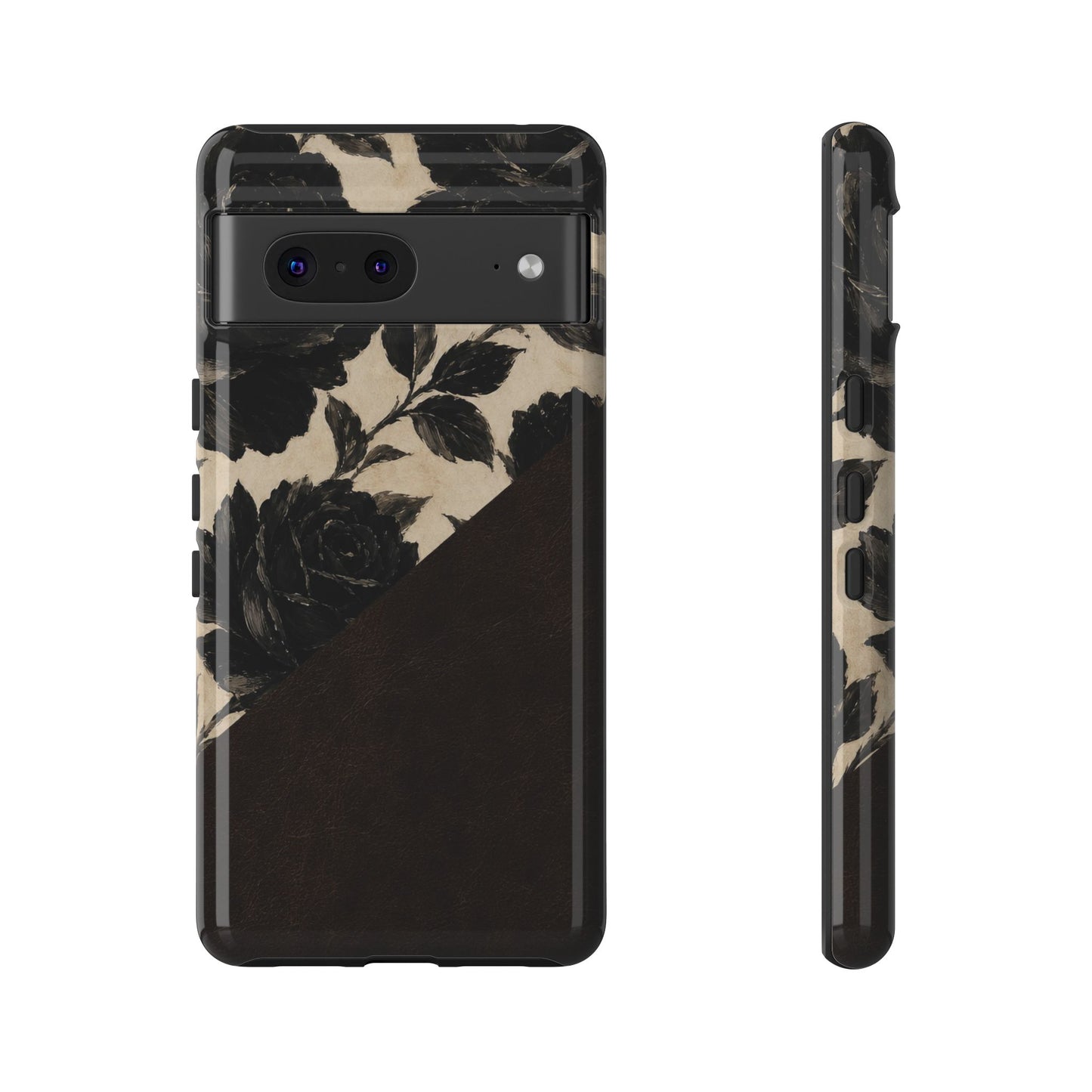 Rose Leather Tough Case