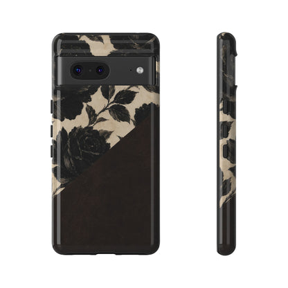 Rose Leather Tough Case