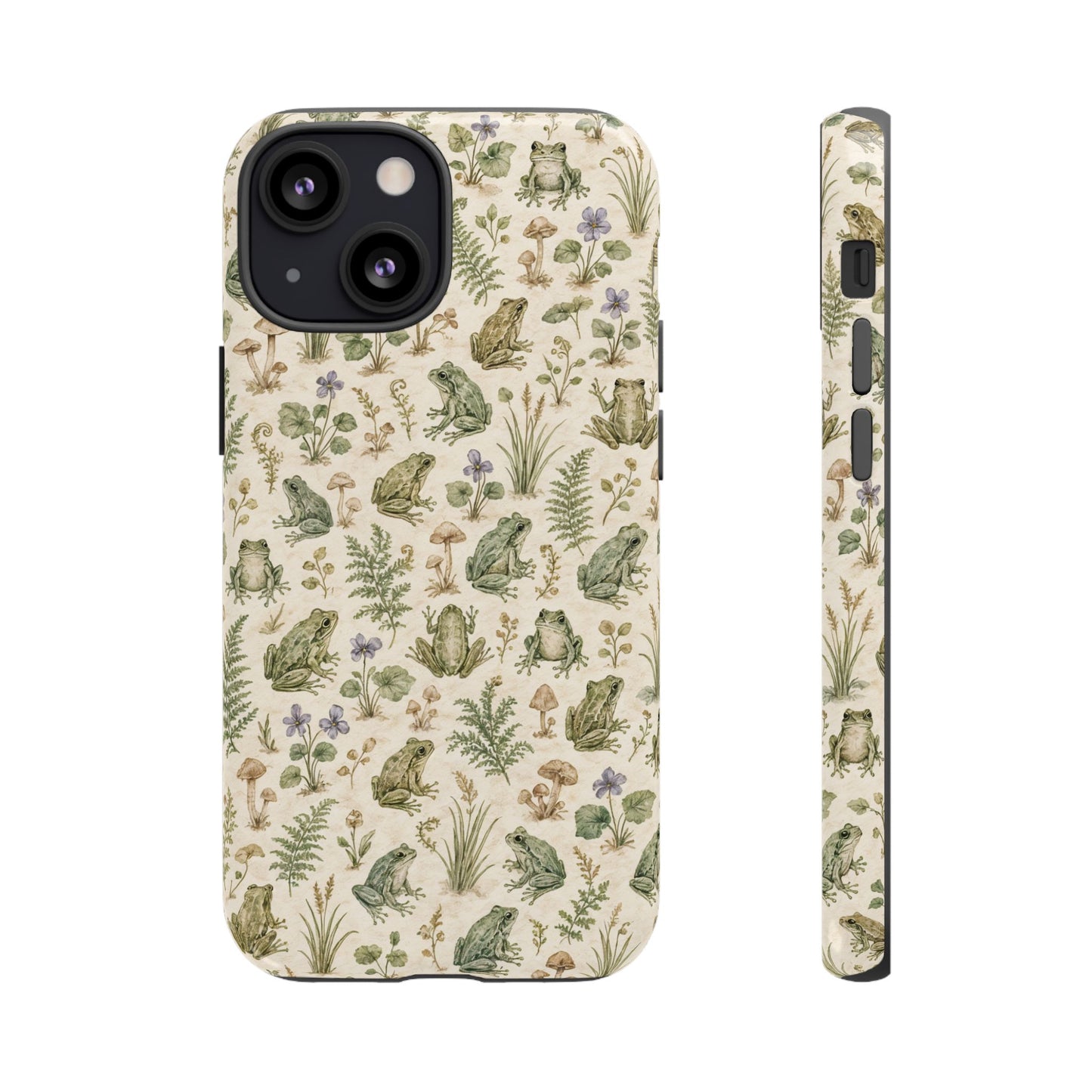 Watercolor Frogs Tough Case