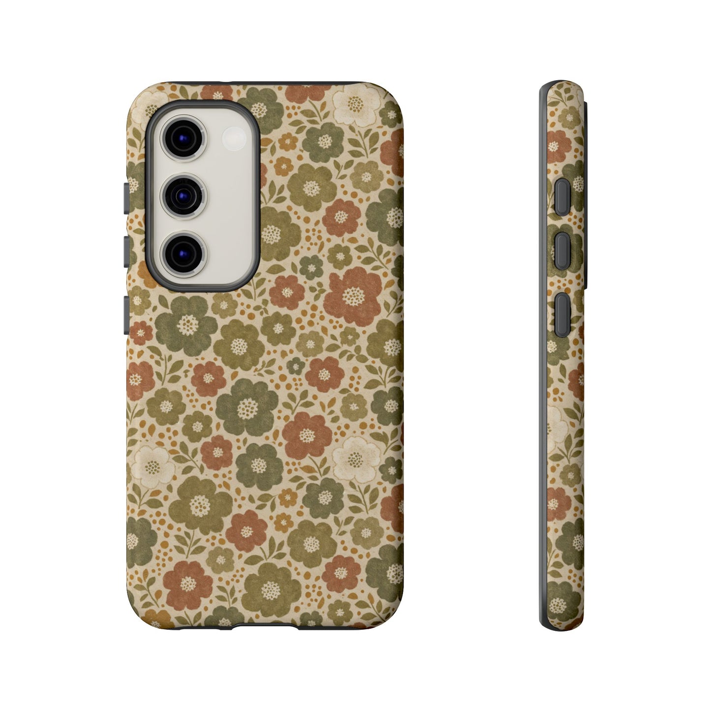 Retro Poppy Field Tough Case