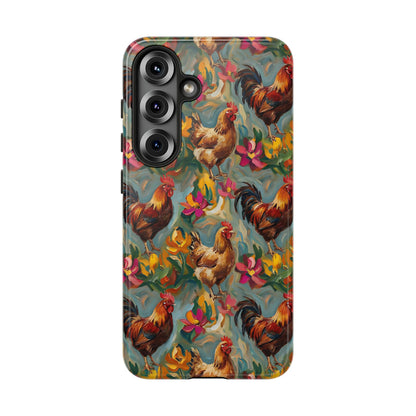 Painted Chickens Tough Case