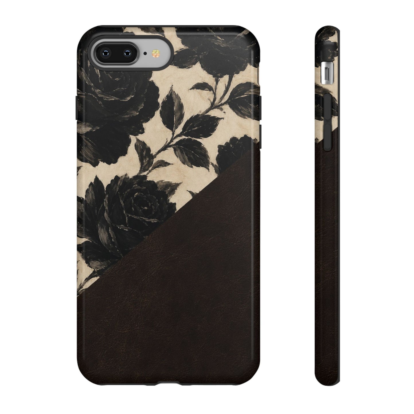 Rose Leather Tough Case
