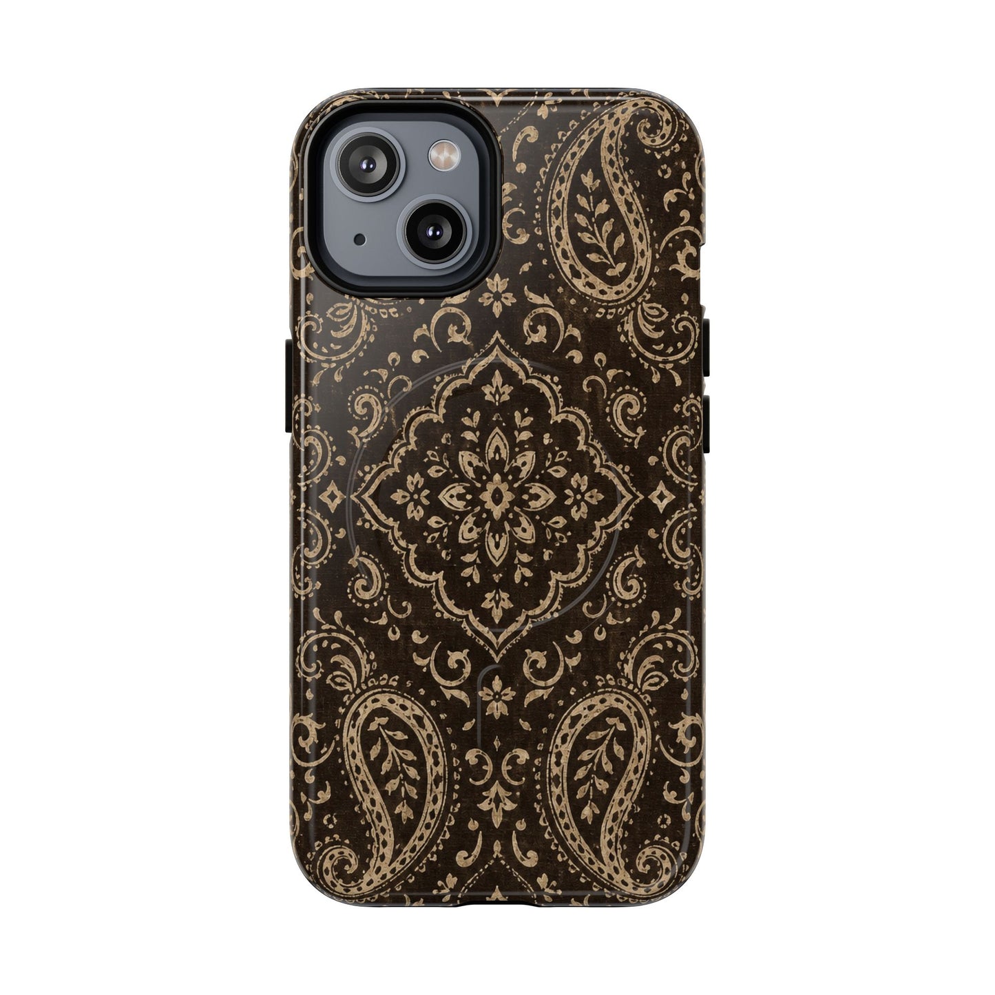 Chocolate Paisley Magnetic Case