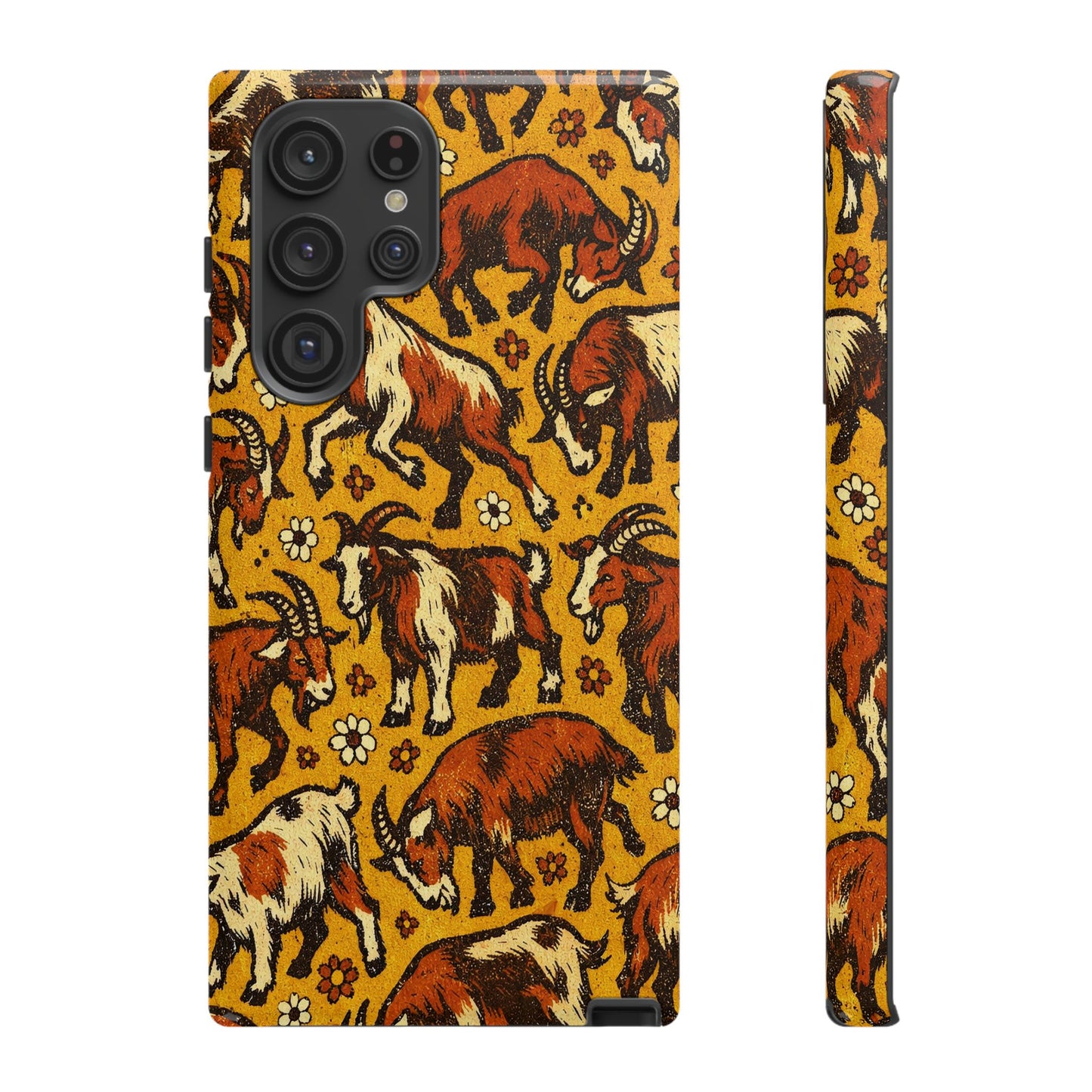 Retro Goats Tough Case
