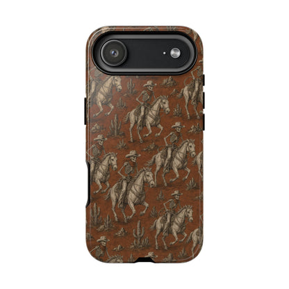 Skeleton Cowboy Ride Tough Case