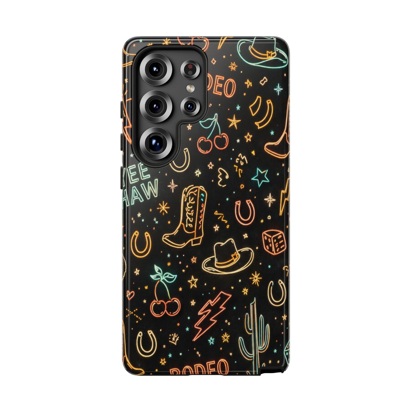 Retro Neon Rodeo Tough Case