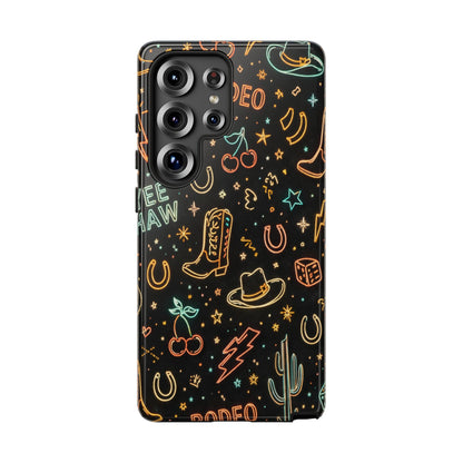 Retro Neon Rodeo Tough Case