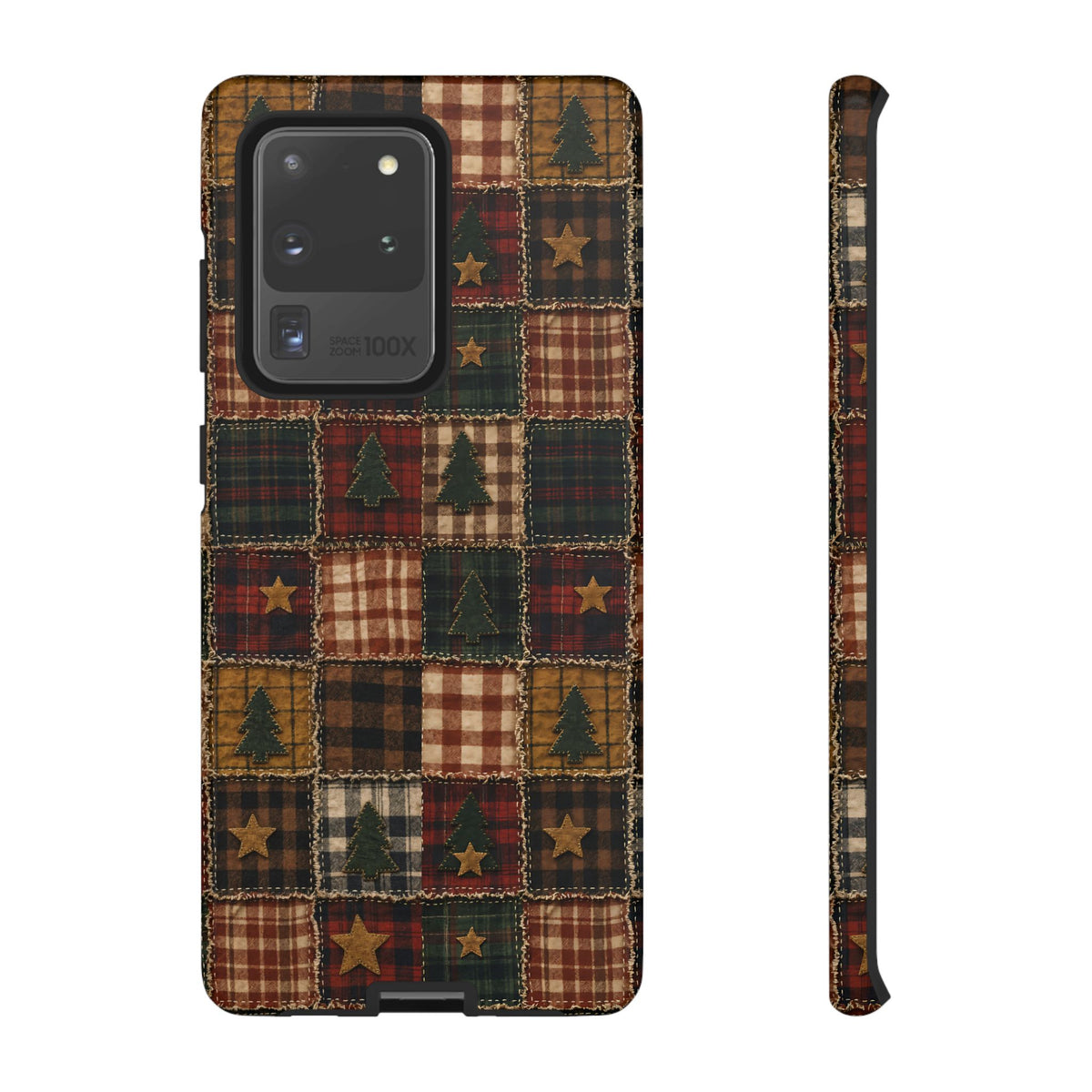 Christmas Rag Quilt Tough Case