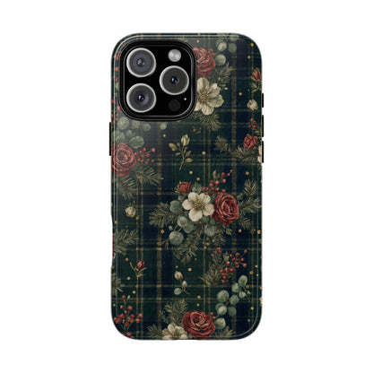 Tartan Roses Tough Case