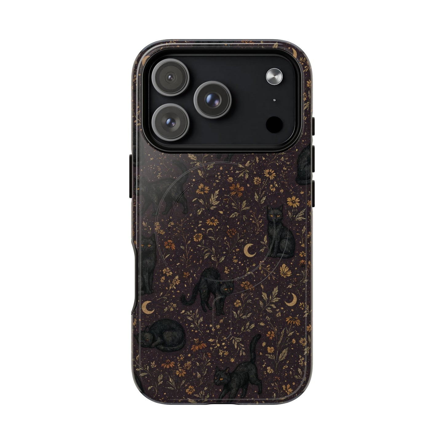 Prairie Black Cats Magnetic Case