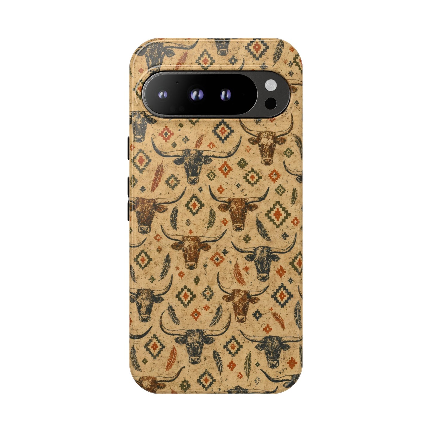 Longhorn Aztec Tough Case