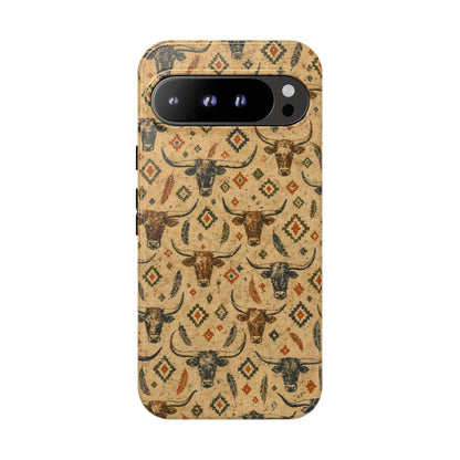 Longhorn Aztec Tough Case