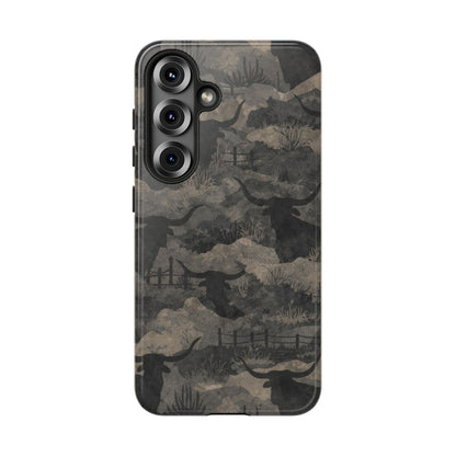Camo Longhorns Tough Case