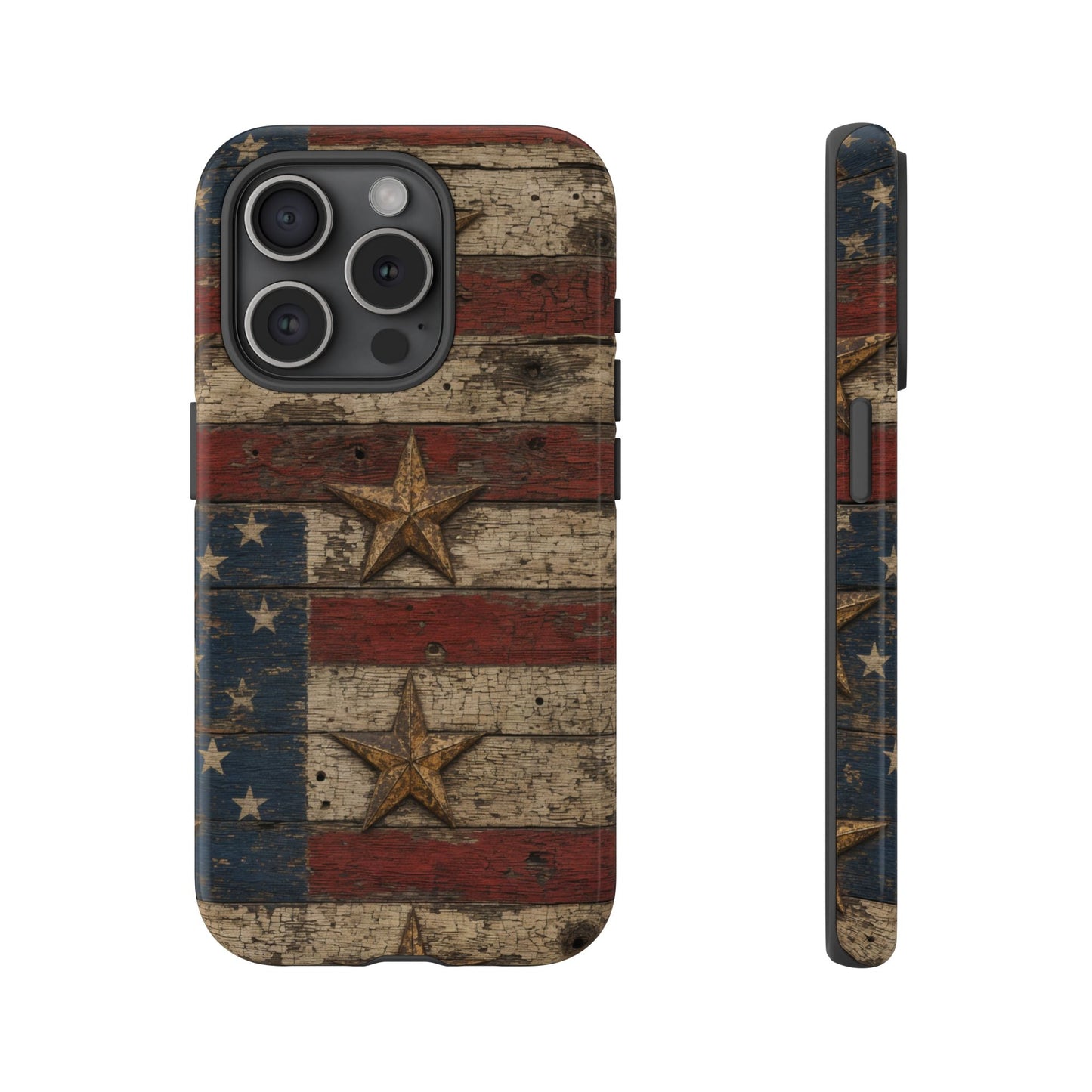 Patriotic Barn Stars Tough Case
