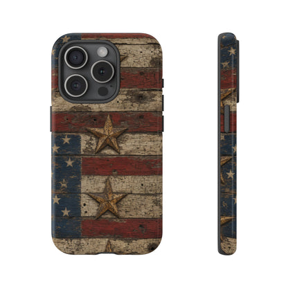 Patriotic Barn Stars Tough Case